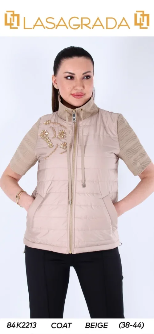 Жилет LASAGRADA (Beige, модель K2213) оптом
