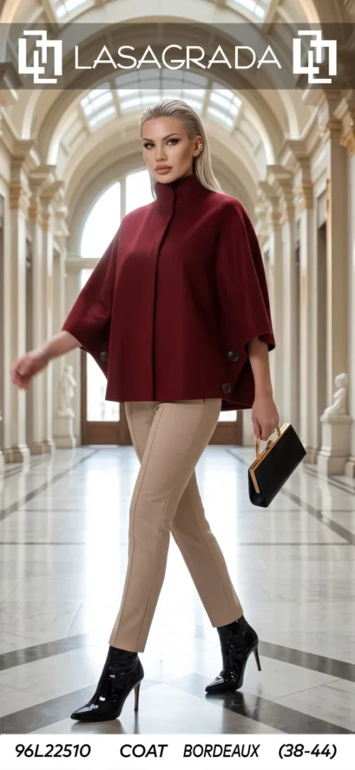 Куртка LASAGRADA (Burgundy, модель L22510) оптом