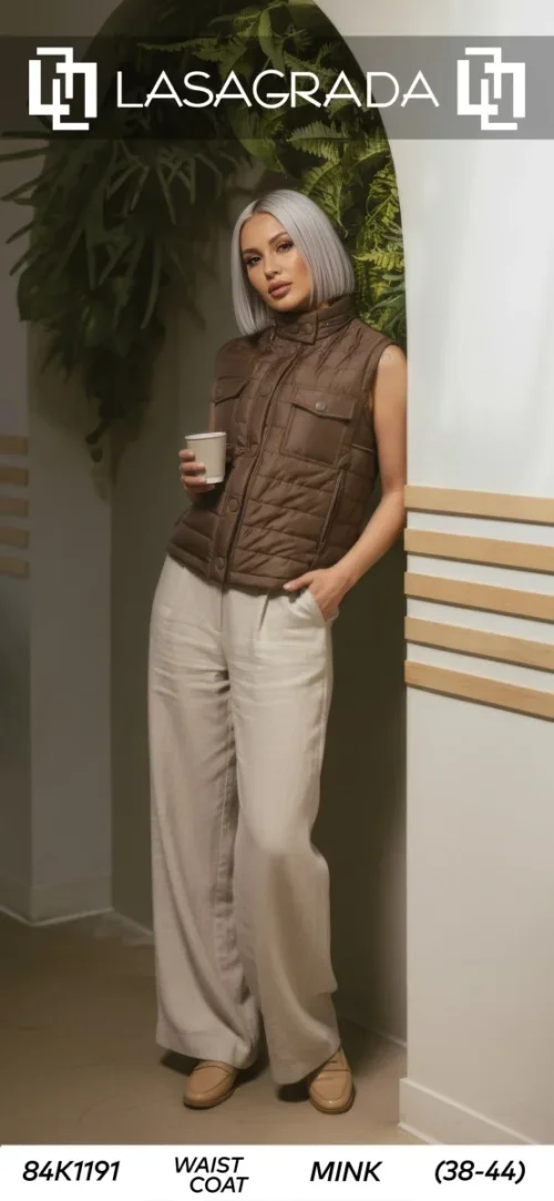 Жилет LASAGRADA (Beige, модель K1191) оптом