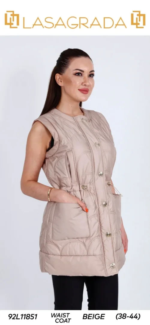 Жилет LASAGRADA (Beige, модель L11851) оптом