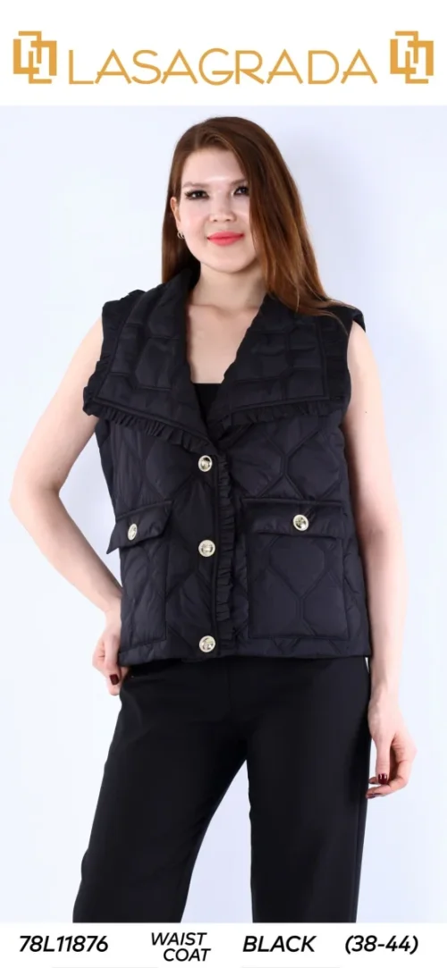 Жилет LASAGRADA (Black, модель L11876) оптом