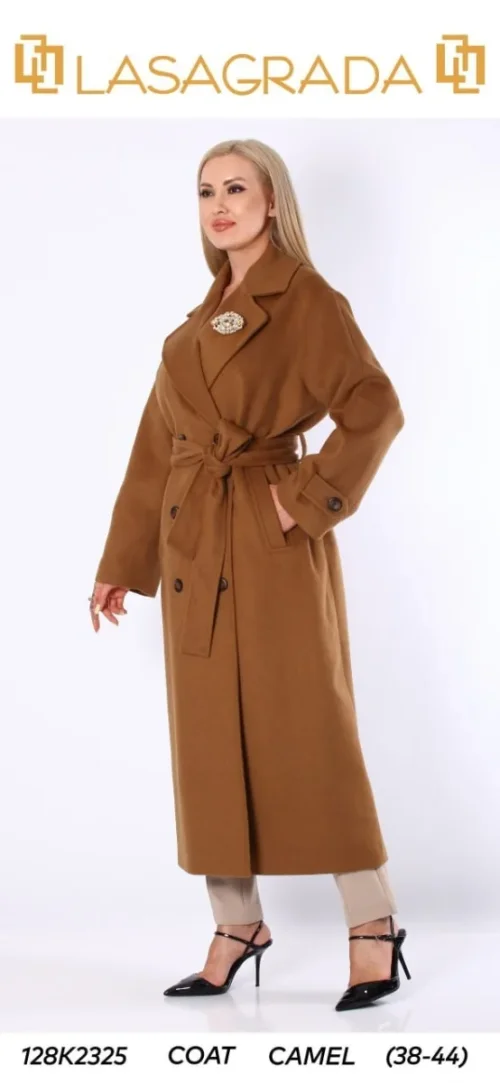 Пальто LASAGRADA (Camel, модель K2325) оптом