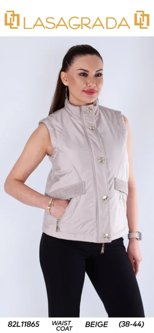 Жилет LASAGRADA (Beige, модель L11865) оптом