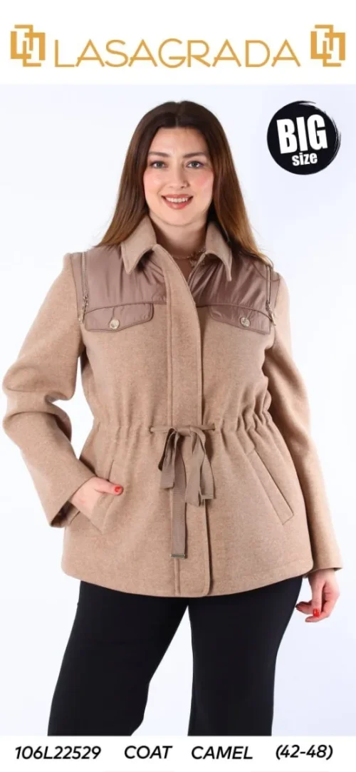 Куртка LASAGRADA (Camel, модель L22529) оптом