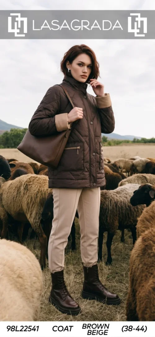 Куртка LASAGRADA (Beige, модель L22541) оптом