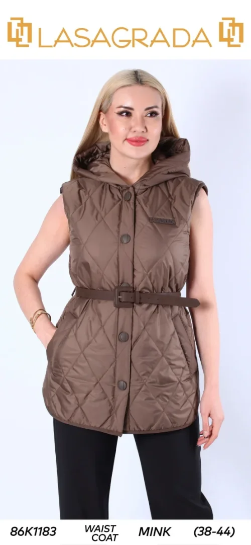 Жилет LASAGRADA (Beige, модель K1183) оптом