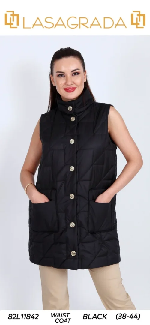 Жилет LASAGRADA (Black, модель L11842) оптом