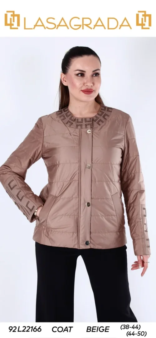 Куртка LASAGRADA (Beige, модель L22166) оптом