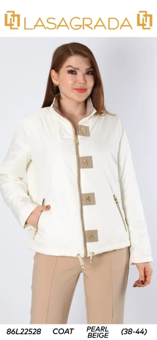 Куртка LASAGRADA (Beige, модель L22528) оптом