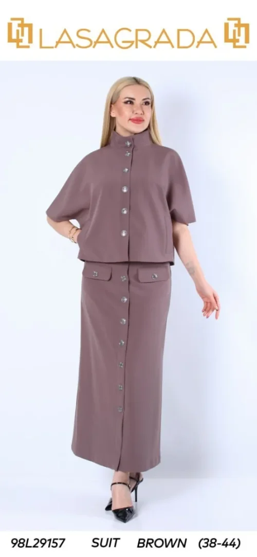 Костюмы и комплекты LASAGRADA (Brown, модель L29157) оптом