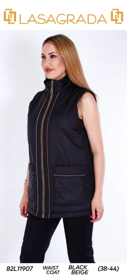 Жилет LASAGRADA (Black, модель L11907) оптом