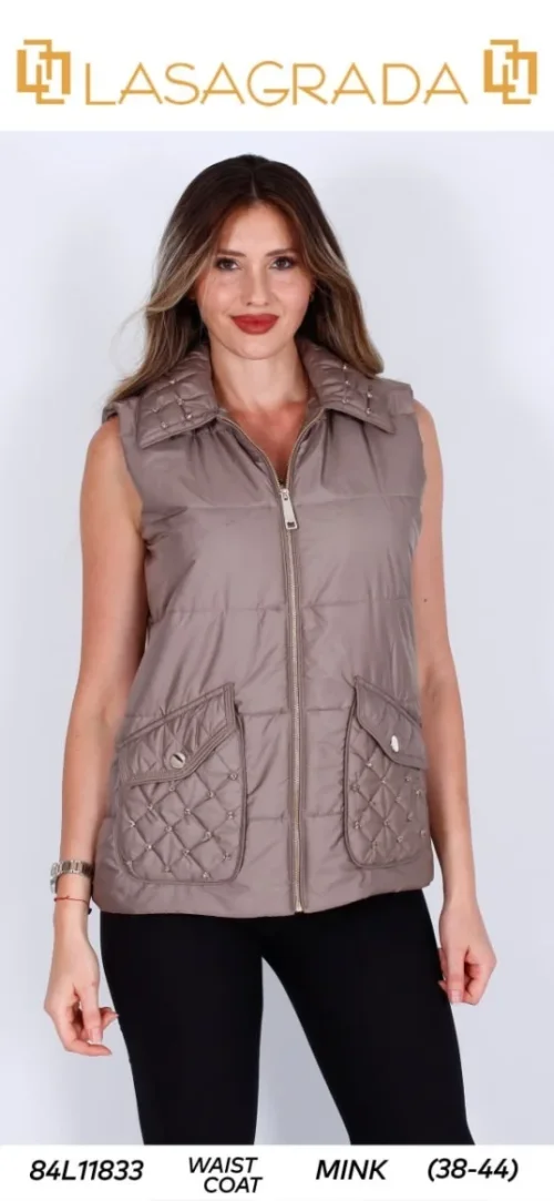 Жилет LASAGRADA (Beige, модель L11833) оптом