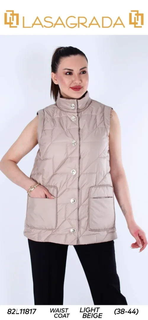 Жилет LASAGRADA (Beige, модель L11817) оптом