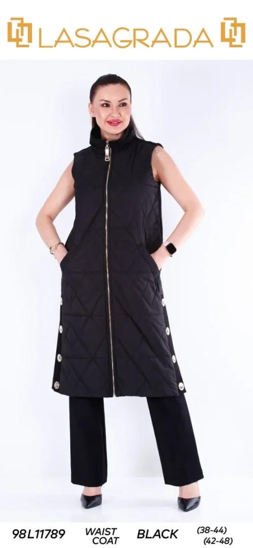 Жилет LASAGRADA (Black, модель L11789) оптом