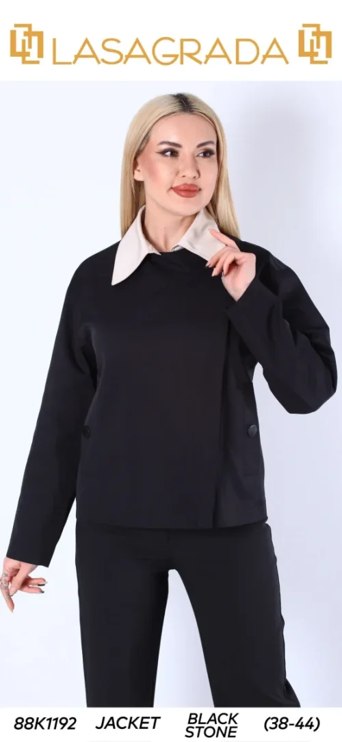 Жакет LASAGRADA (Black, модель K1192) оптом