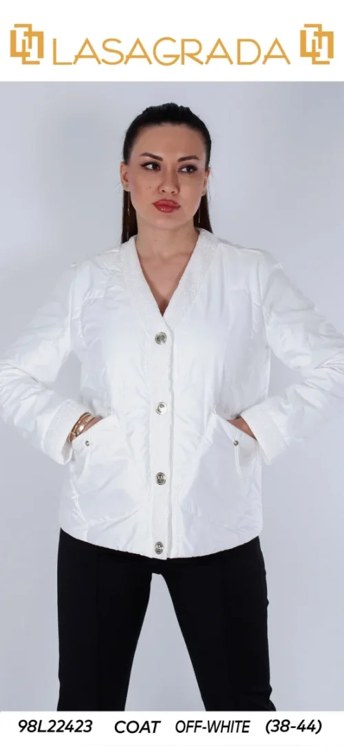 Куртка LASAGRADA (White, модель L22423) оптом