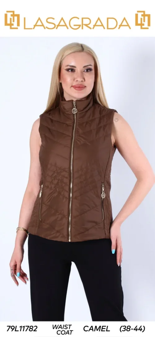 Жилет LASAGRADA (Camel, модель L11782) оптом