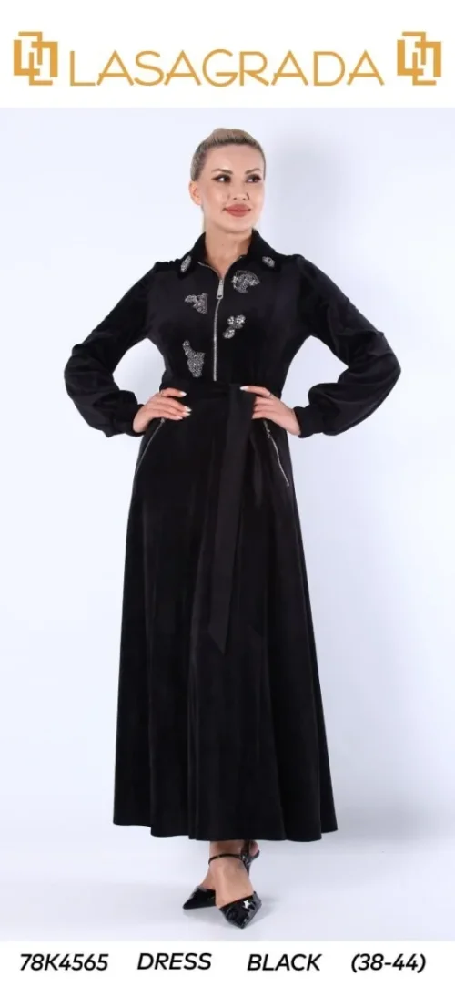 Платье LASAGRADA (Black, модель K4565) оптом