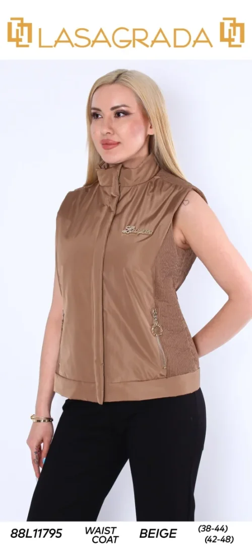 Жилет LASAGRADA (Beige, модель L11795) оптом