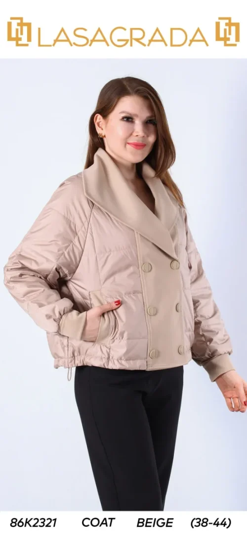 Куртка LASAGRADA (Beige, модель K2321) оптом