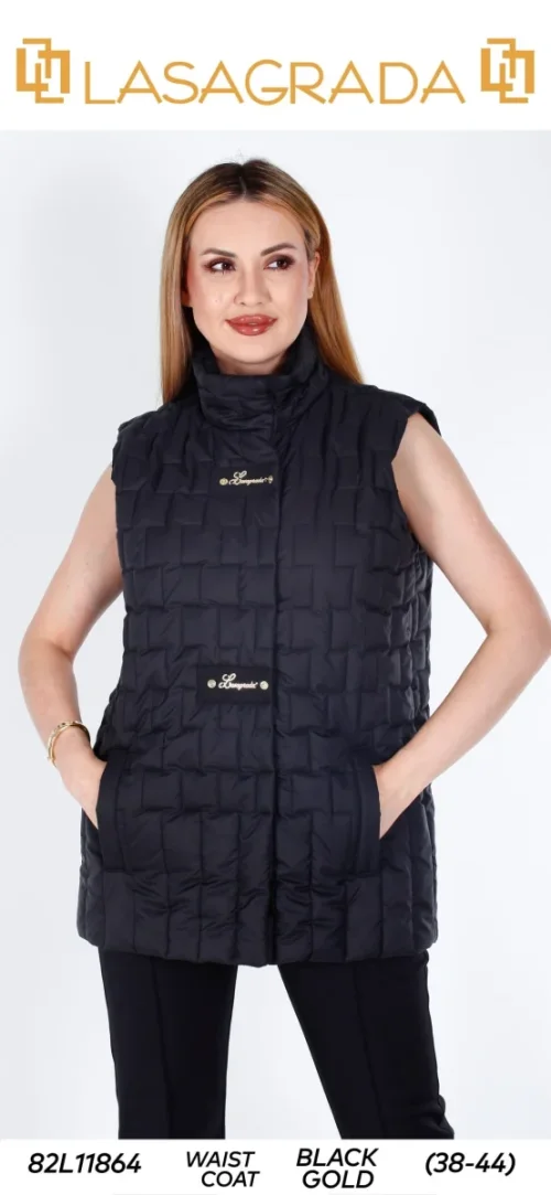Жилет LASAGRADA (Black, модель L11864) оптом
