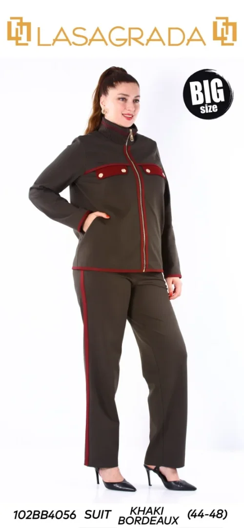 Костюмы и комплекты LASAGRADA (Burgundy, модель BB4056) оптом