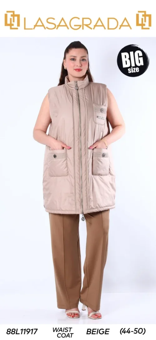 Жилет LASAGRADA (Beige, модель L11917) оптом