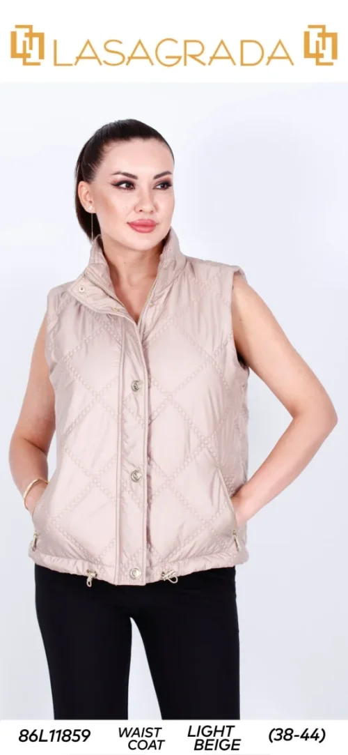 Жилет LASAGRADA (Beige, модель L11859) оптом