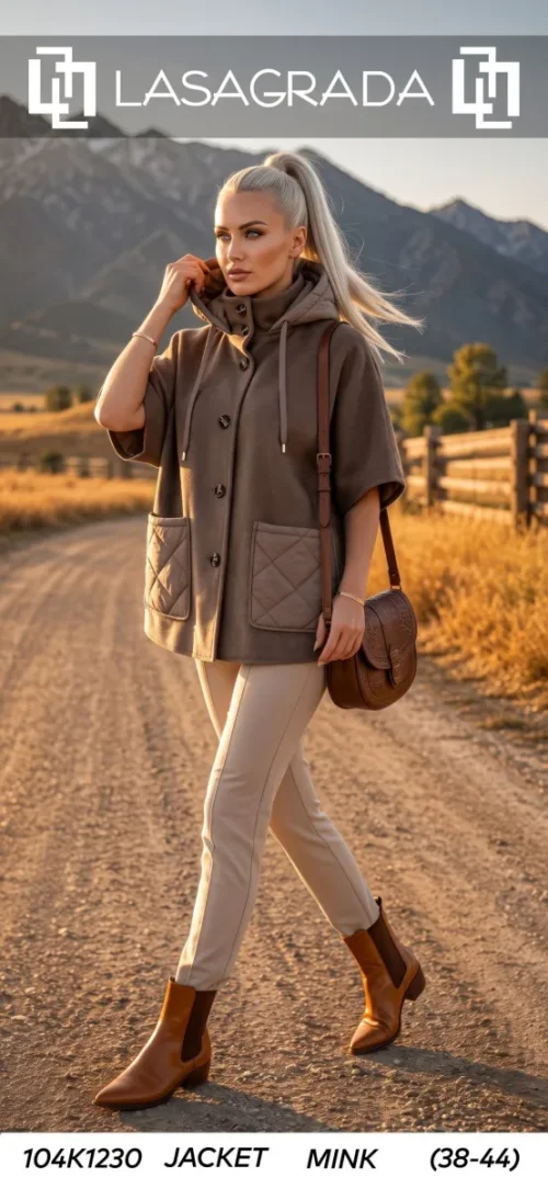 Куртка LASAGRADA (Beige, модель K1230) оптом