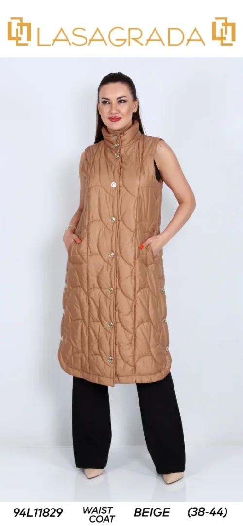 Жилет LASAGRADA (Beige, модель L11829) оптом