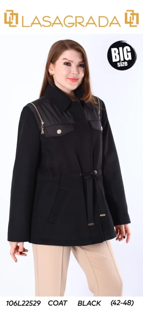 Куртка LASAGRADA (Black, модель L22529) оптом