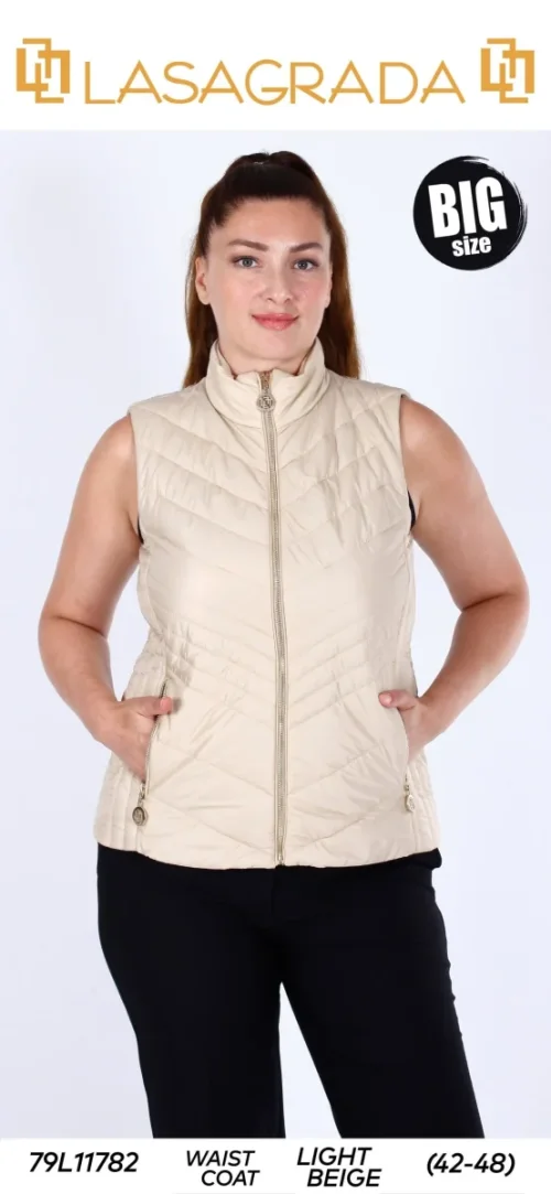 Жилет LASAGRADA (Beige, модель L11782) оптом
