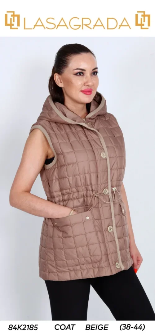 Жилет LASAGRADA (Beige, модель K2185) оптом