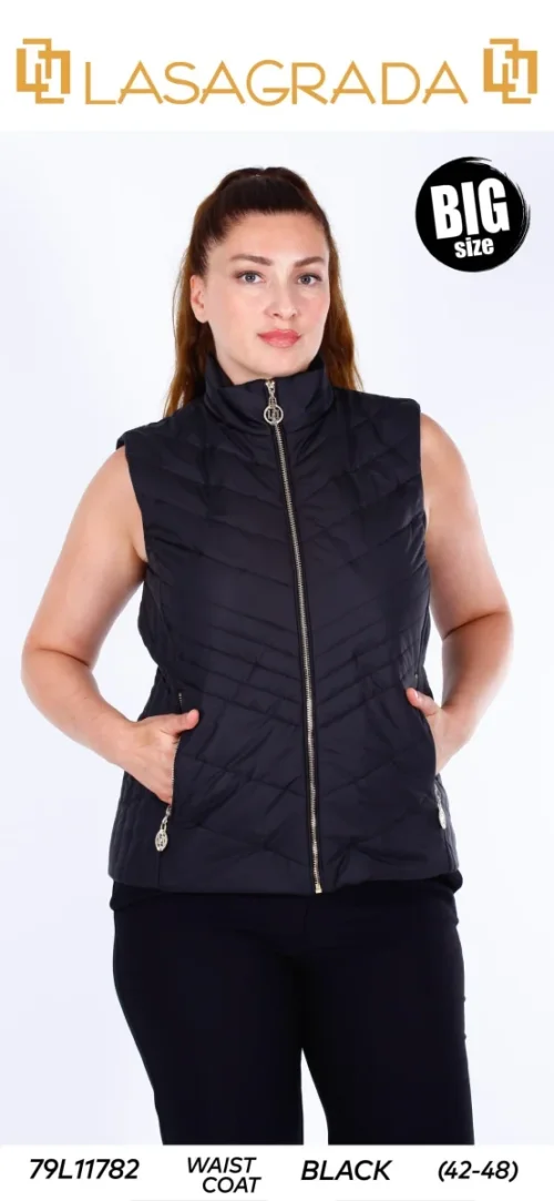 Жилет LASAGRADA (Black, модель L11782) оптом