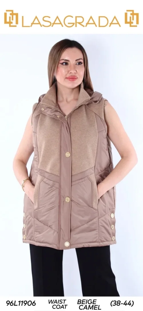 Жилет LASAGRADA (Beige, модель L11906) оптом
