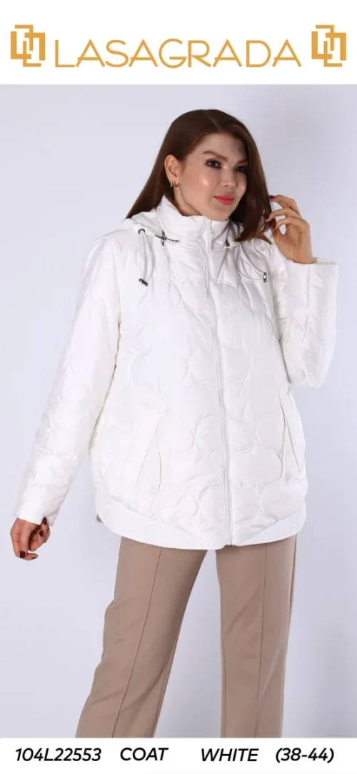Куртка LASAGRADA (White, модель L22553) оптом