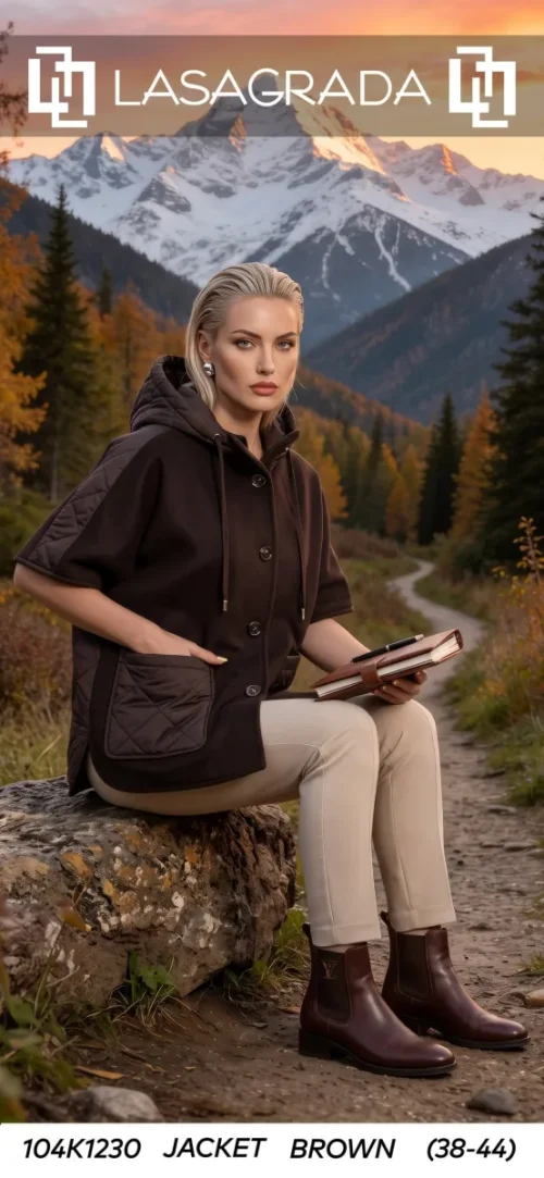 Куртка LASAGRADA (Brown, модель K1230) оптом
