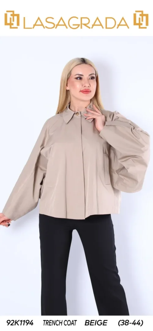 Тренч LASAGRADA (Beige, модель K1194) оптом