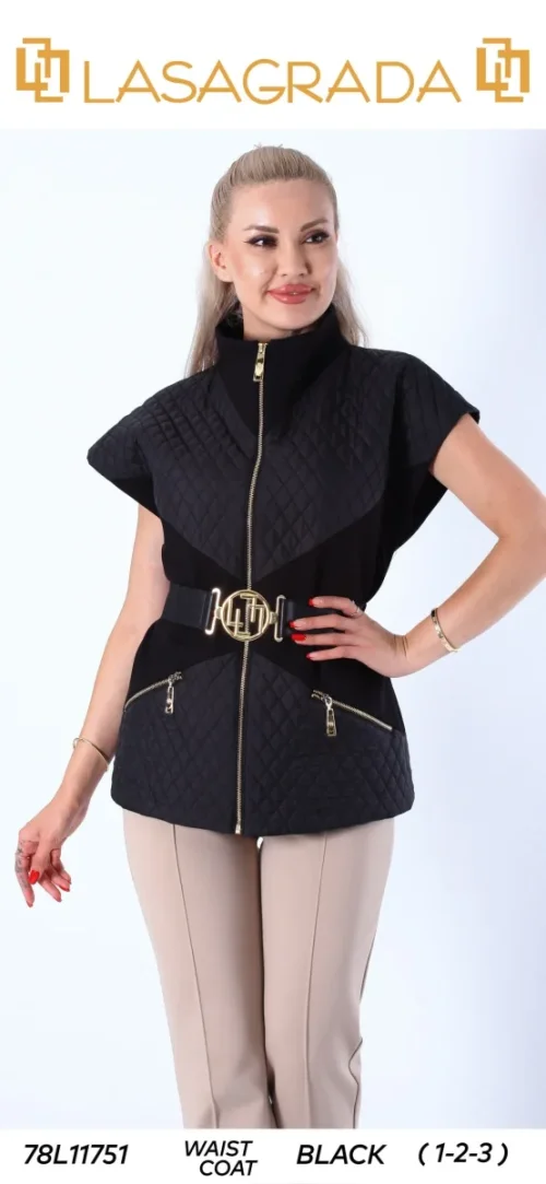 Жилет LASAGRADA (Black, модель L11751) оптом