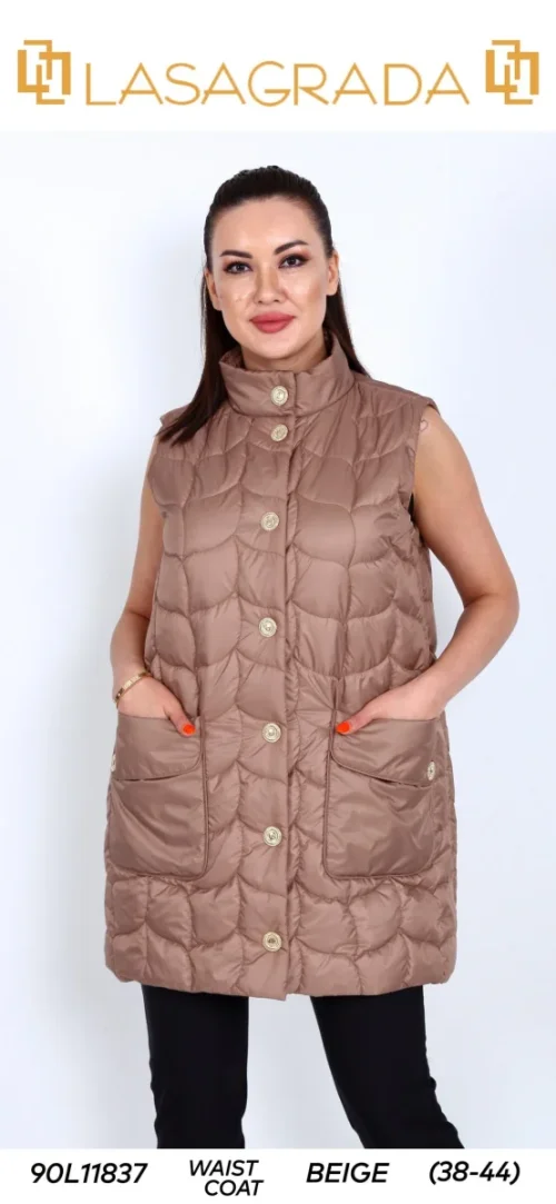 Жилет LASAGRADA (Beige, модель L11837) оптом