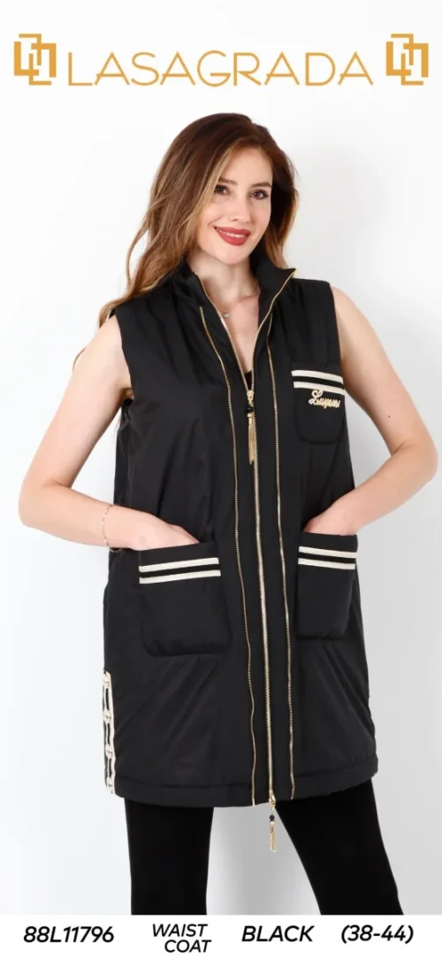 Жилет LASAGRADA (Black, модель L11796) оптом