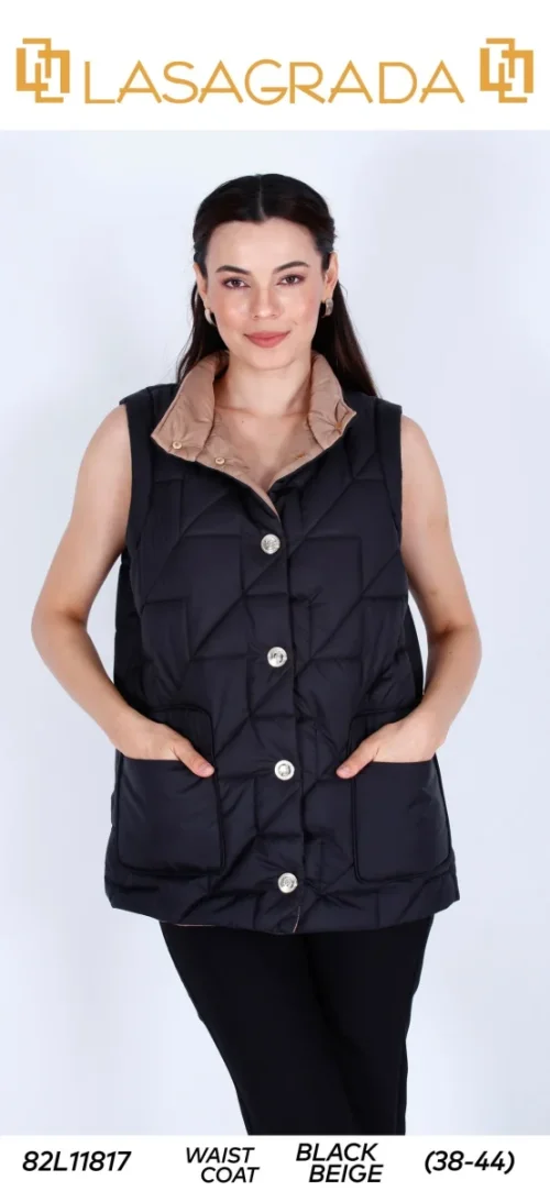 Жилет LASAGRADA (Black, модель L11817) оптом