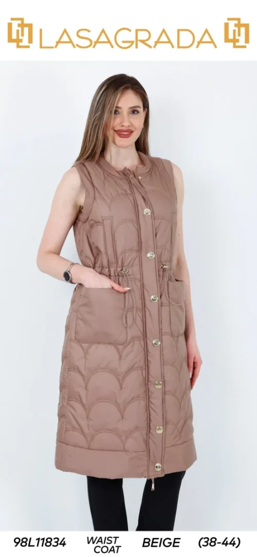 Жилет LASAGRADA (Beige, модель L11834) оптом