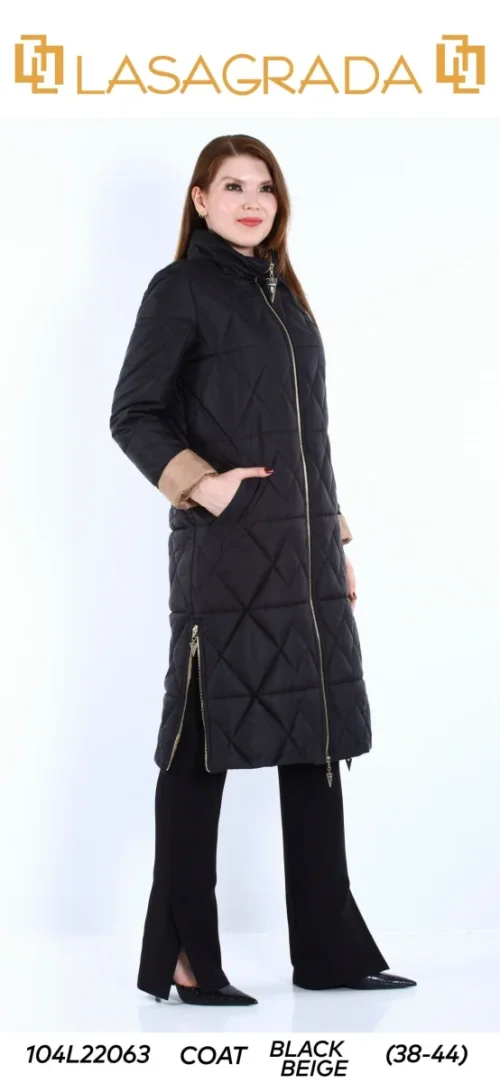 Пальто LASAGRADA (Black, модель L22063) оптом