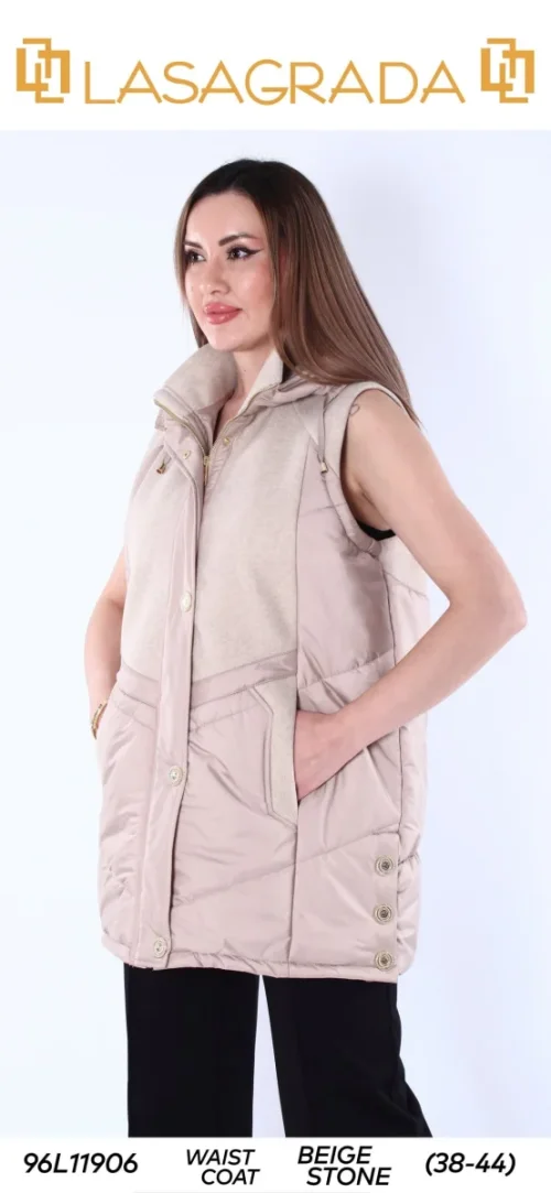 Жилет LASAGRADA (Beige, модель L11906) оптом