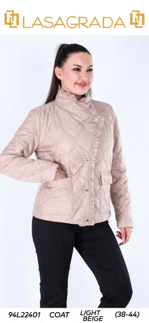 Куртка LASAGRADA (Beige, модель L22401) оптом