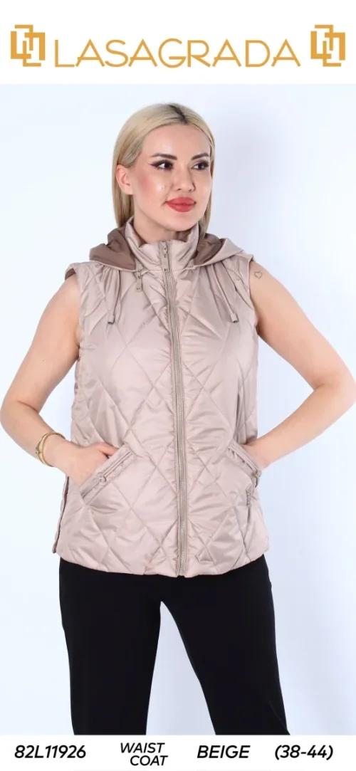 Жилет LASAGRADA (Beige, модель L11926) оптом