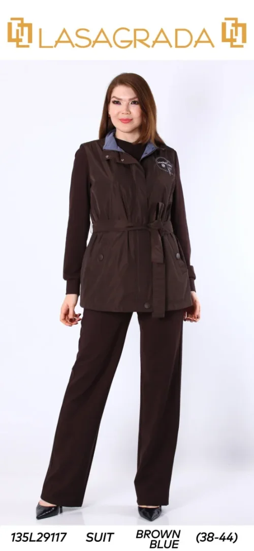 Костюмы и комплекты LASAGRADA (Brown, модель L29117) оптом