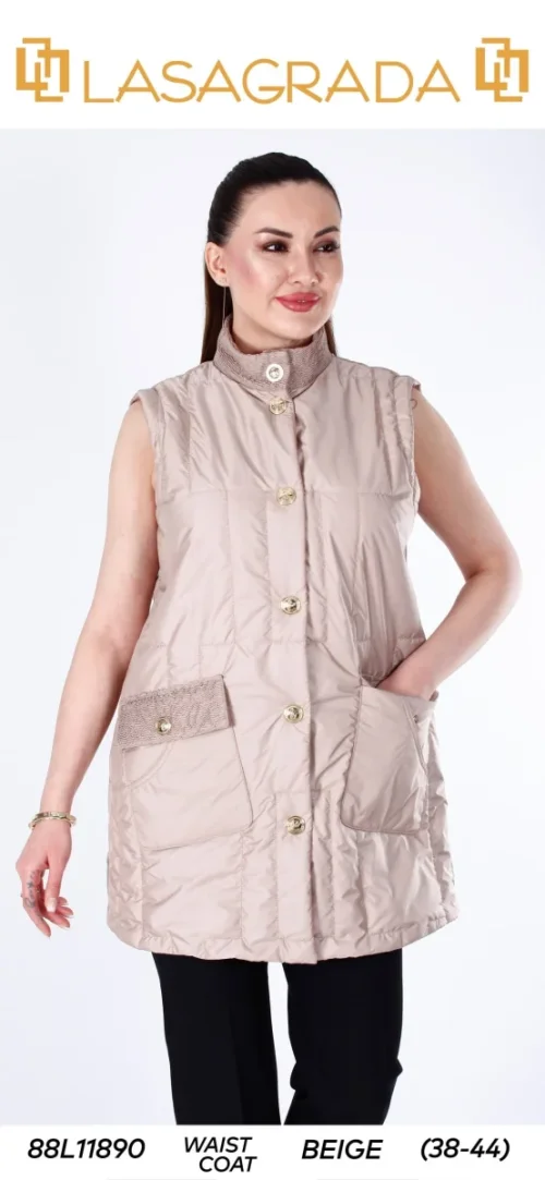 Жилет LASAGRADA (Beige, модель L11890) оптом