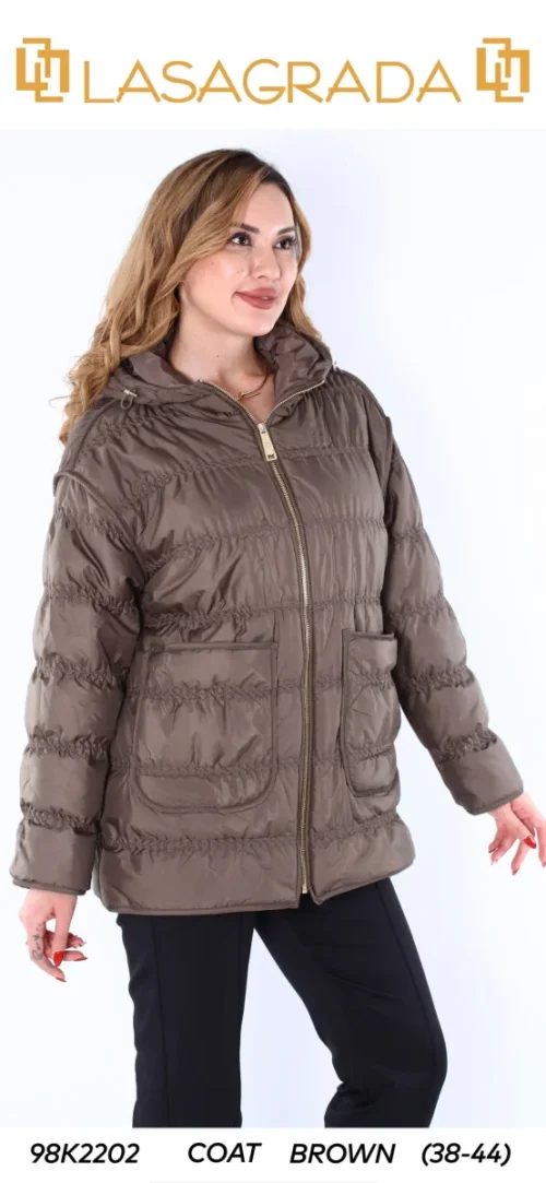 Куртка LASAGRADA (Brown, модель K2202) оптом
